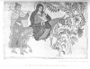 Plate XIV. The Virgin and Child and Joseph fleeing to Egypt