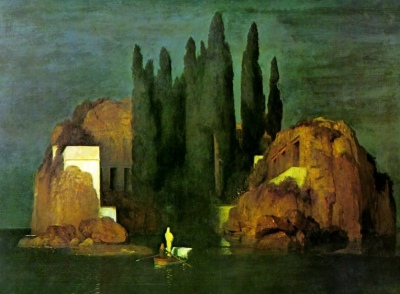 Isle of the Dead, by Arnold Bocklin [1880] (Public domain image)